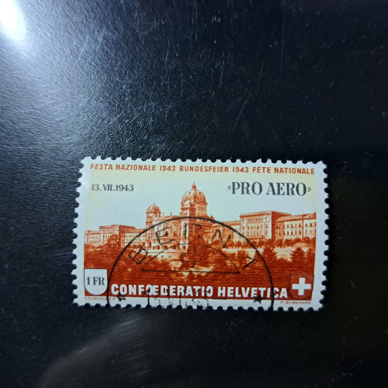 Tutti i francobolli: Kleine Flugpostsammlung – Usato da Wattenwil venduto da paku48 2