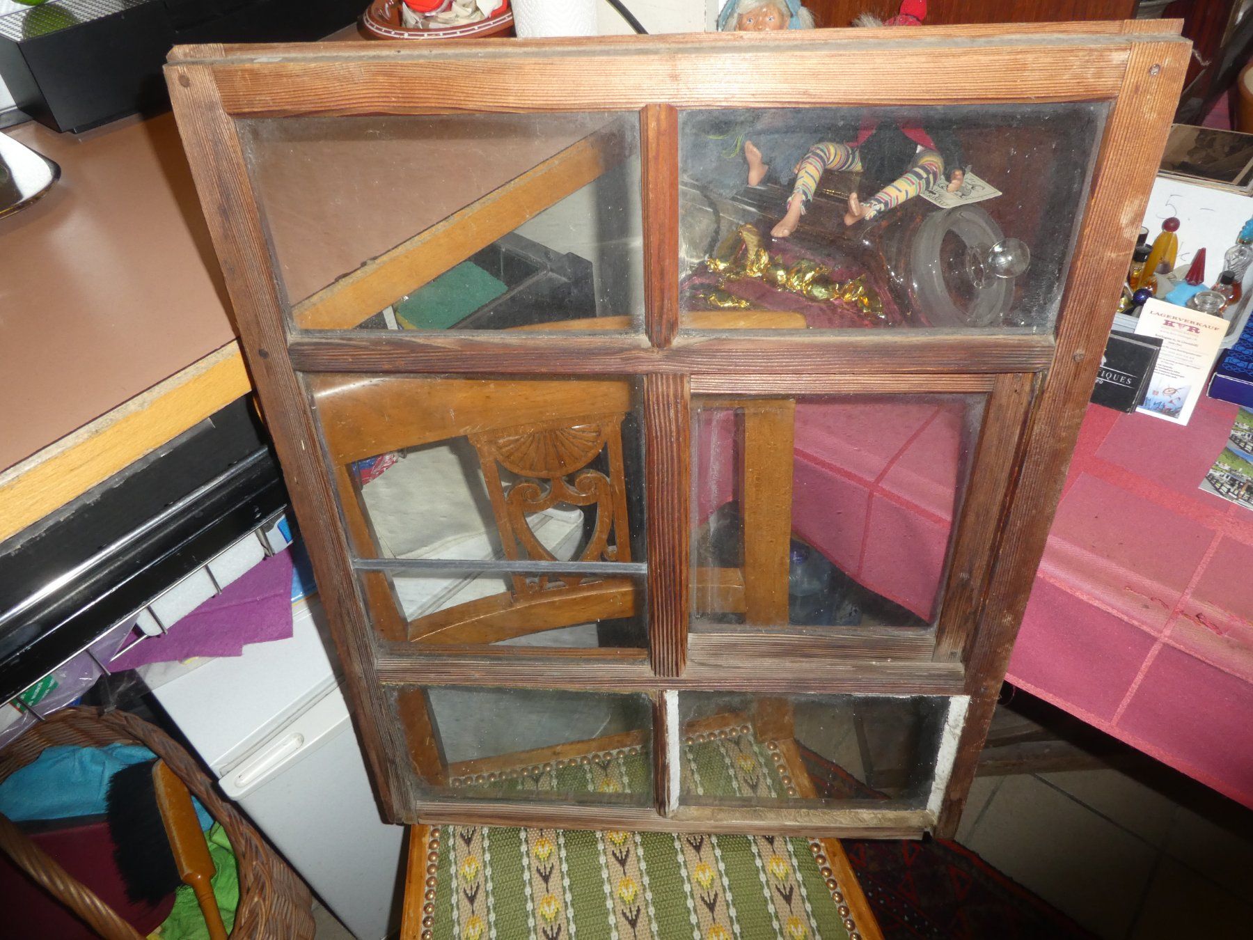 Fenster: Altes Schiebefenster Holz mit 6 Scheiben gebraucht – Gebraucht aus Chur von Diversico2010 3