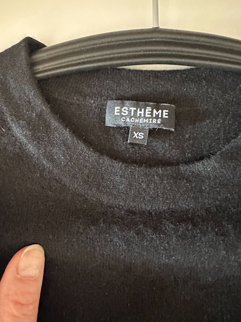 Pullover & Sweatshirts: Pull cachemire Esthème noir – Neu (gemäss Beschreibung) aus Brent von cat_86jf