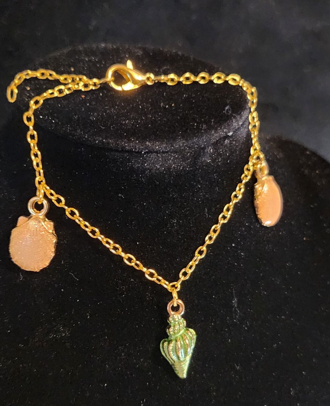 Catenine: Handgemachtes Schmuck Set mit Muschelanhänger – Nuovo e nell'imballaggio originale da Grafstal venduto da sel_yil 5
