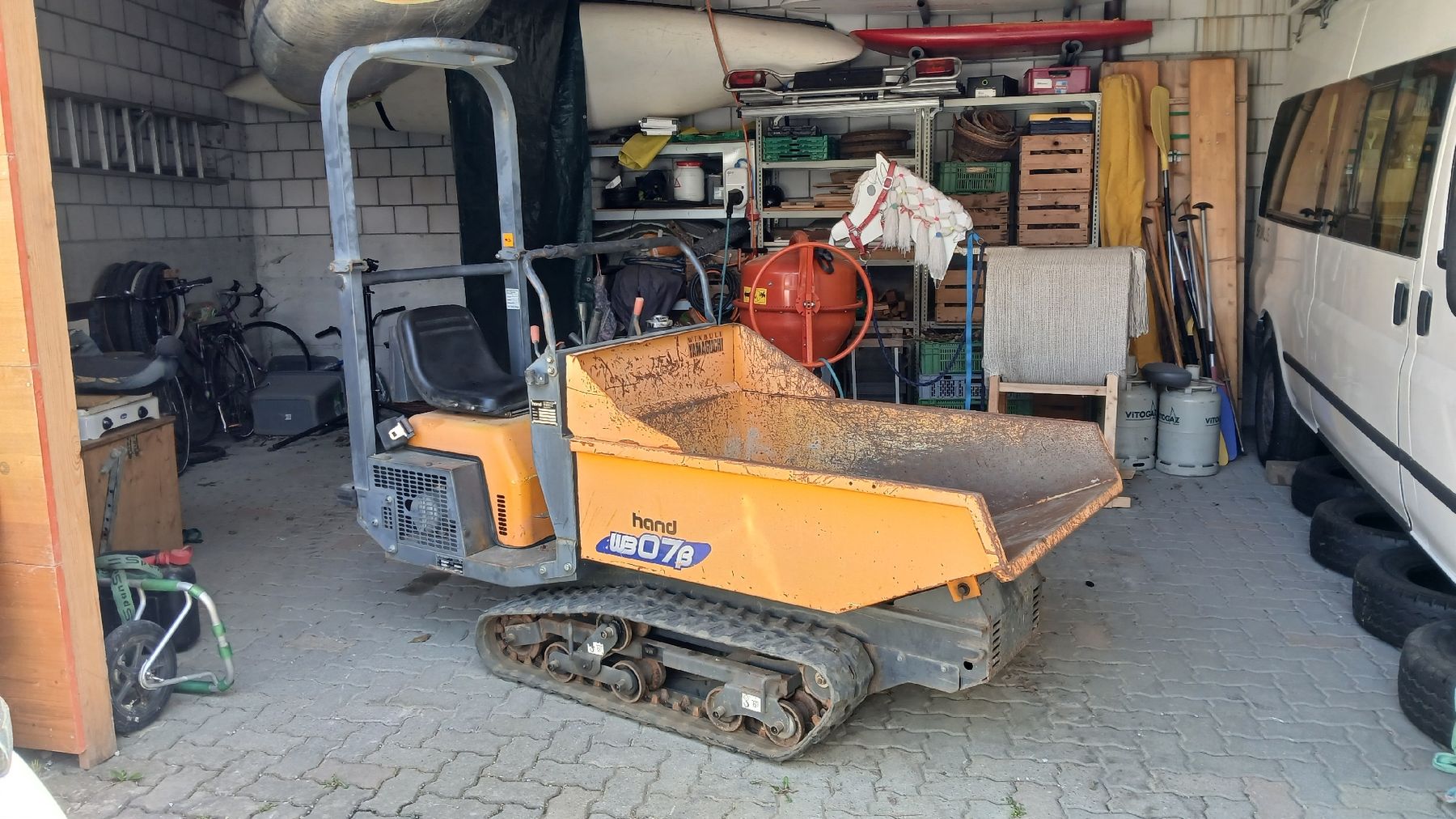 Autoribaltabili: Raupen Dumper Yamaguchi WB 07 B – Usato da Aarberg venduto da retoc0102 3