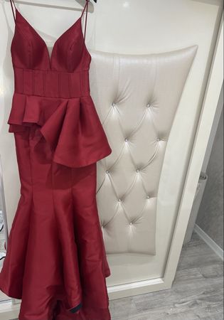 Rotes Abendkleid Gr. XS-S Tarik Ediz