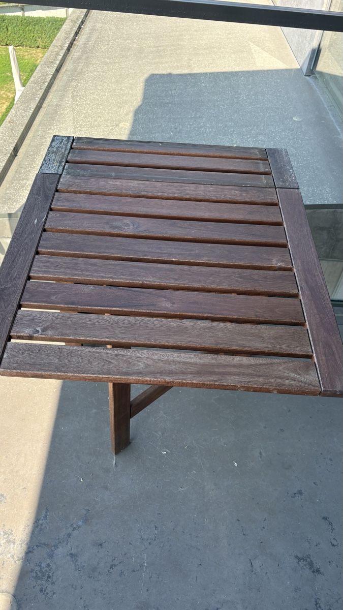 Ikea Set di tavolo e panche: IKEA: 1 applaro table + 4 nammaro chairs + 4 pillows/covers – Usato da Pully venduto da Sell_it_all 1