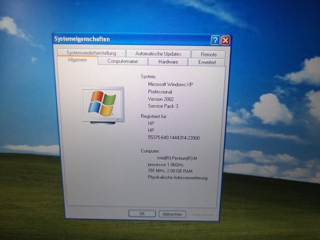 Hewlett Packard Notebook: HP XP Notebook Modell NX8220 – Usato da Stettlen venduto da Bigjm 2