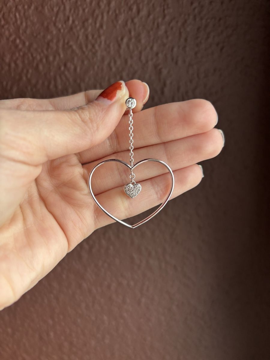 Boucles d'oreille: 🤍Herz Ohrringe Silber – Neuf (Voir description) à Zürich par RMNA