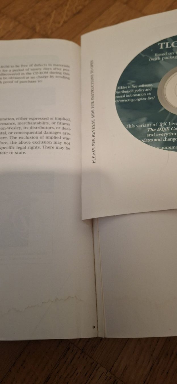 Libri: The LaTeX Companion Second Edition – Difettoso da Massagno venduto da mar_k9xb 6
