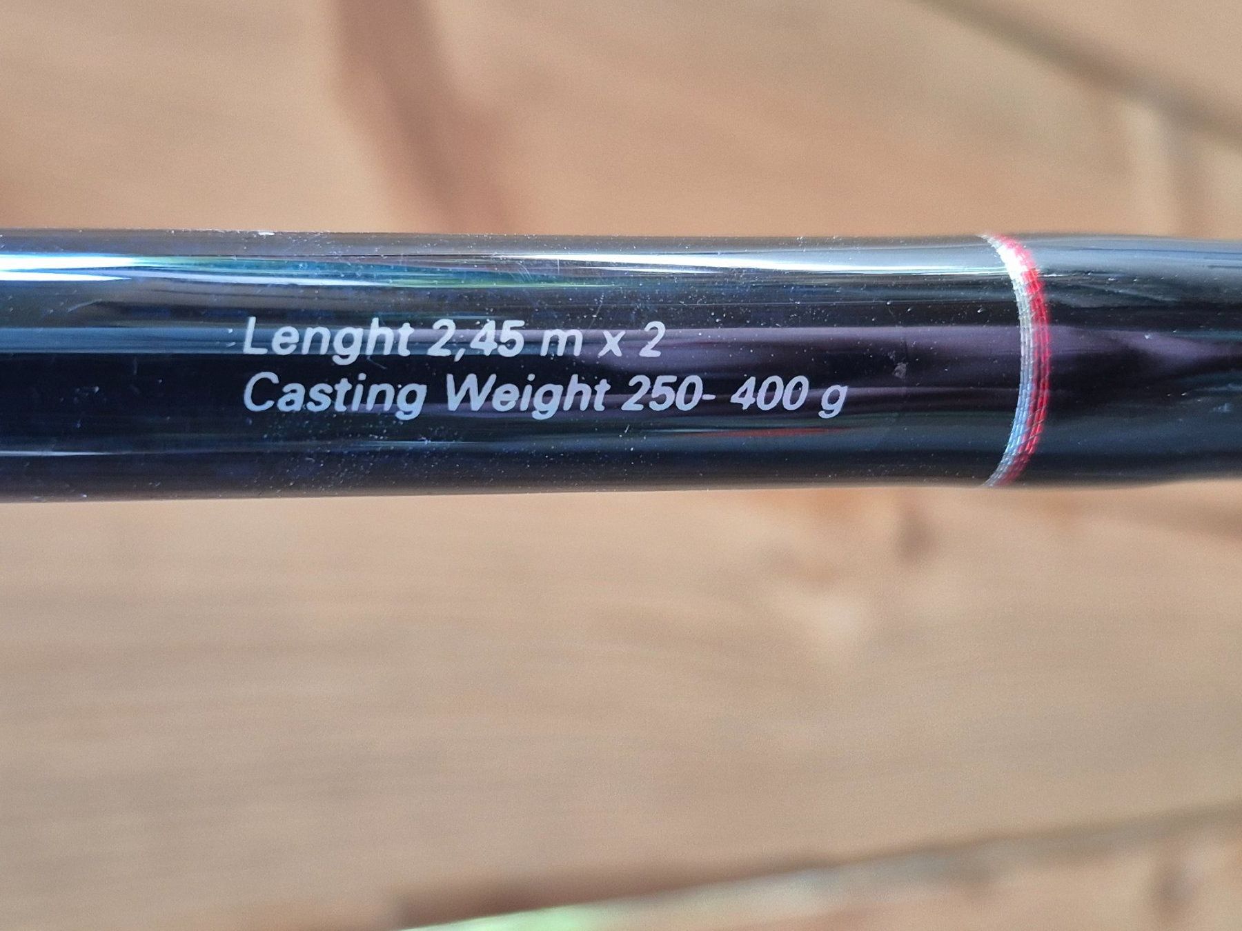 Canne da pesca: 2Stk. Jenzi Wallerrute Siluro  Baitmaster  250-400g Ltd. – Usato da Bigenthal venduto da FSB1 4