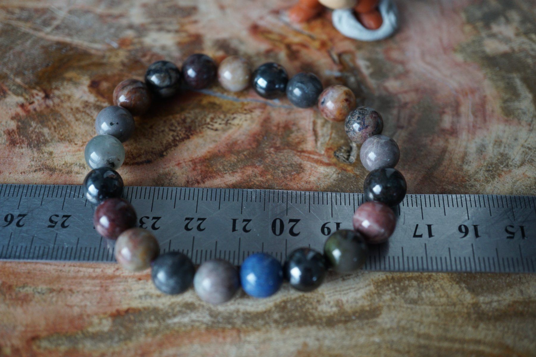 Pietre preziose: Armband 9mm  Mix Sugelith Richterit  Mangan – Nuovo e nell'imballaggio originale da Eschenbach SG venduto da topstone 4
