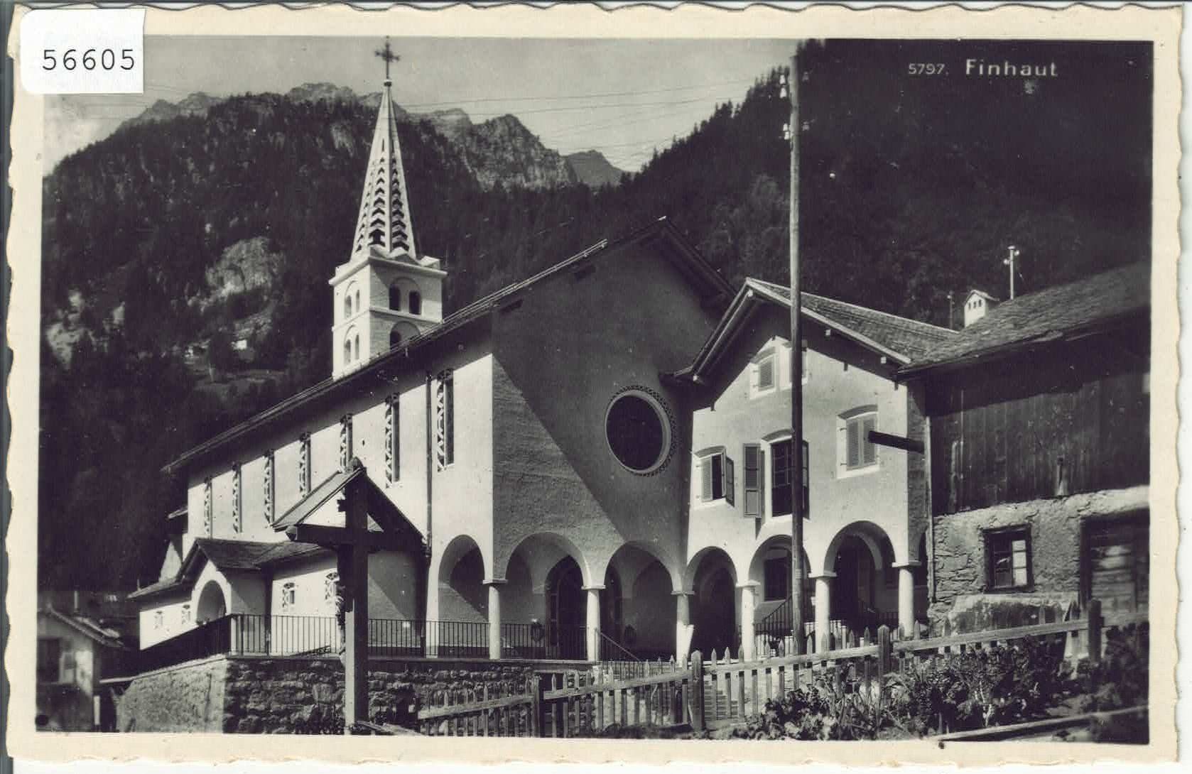 Cartes postales: Finhaut - l'Eglise – D'occasion à Ettingen par Kartenplanet