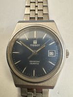 Montre Tissot Seastar Quartz cadran bleu état usagé