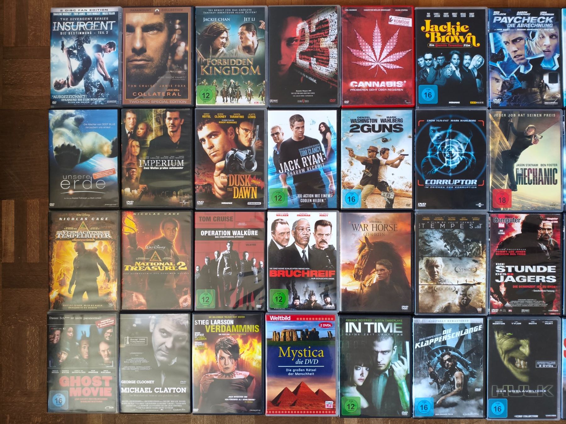 Tutti i DVDs: 44 verschiedene DVDs (Versand möglich) – Usato da Schaffhausen venduto da philscardstore 1