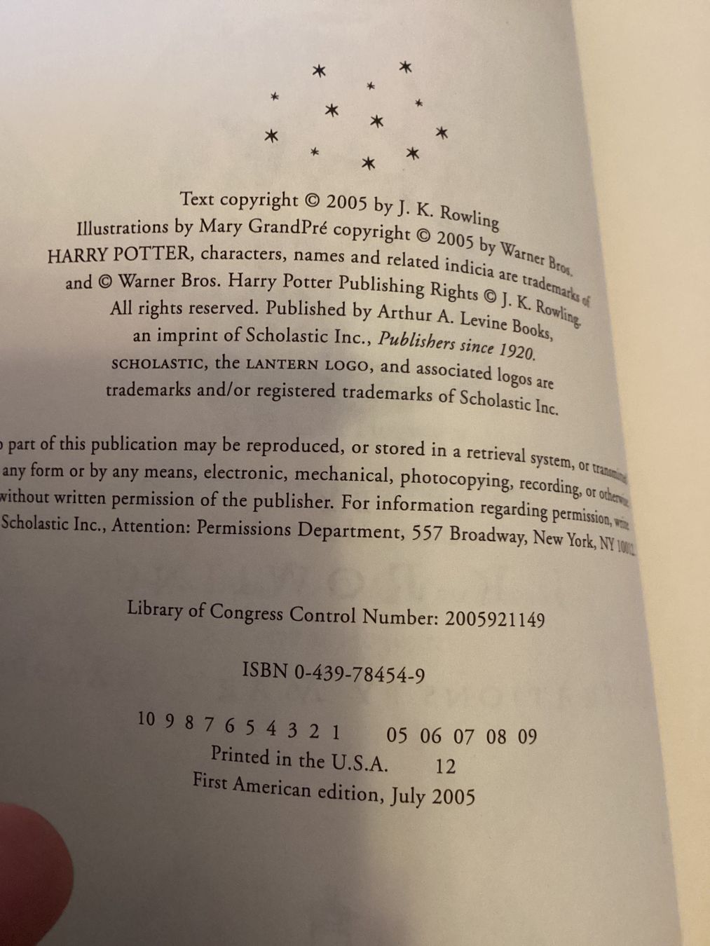 Bücher: 4 Harry Potter First American editions – Gebraucht aus Bursinel von don_ccb9 4