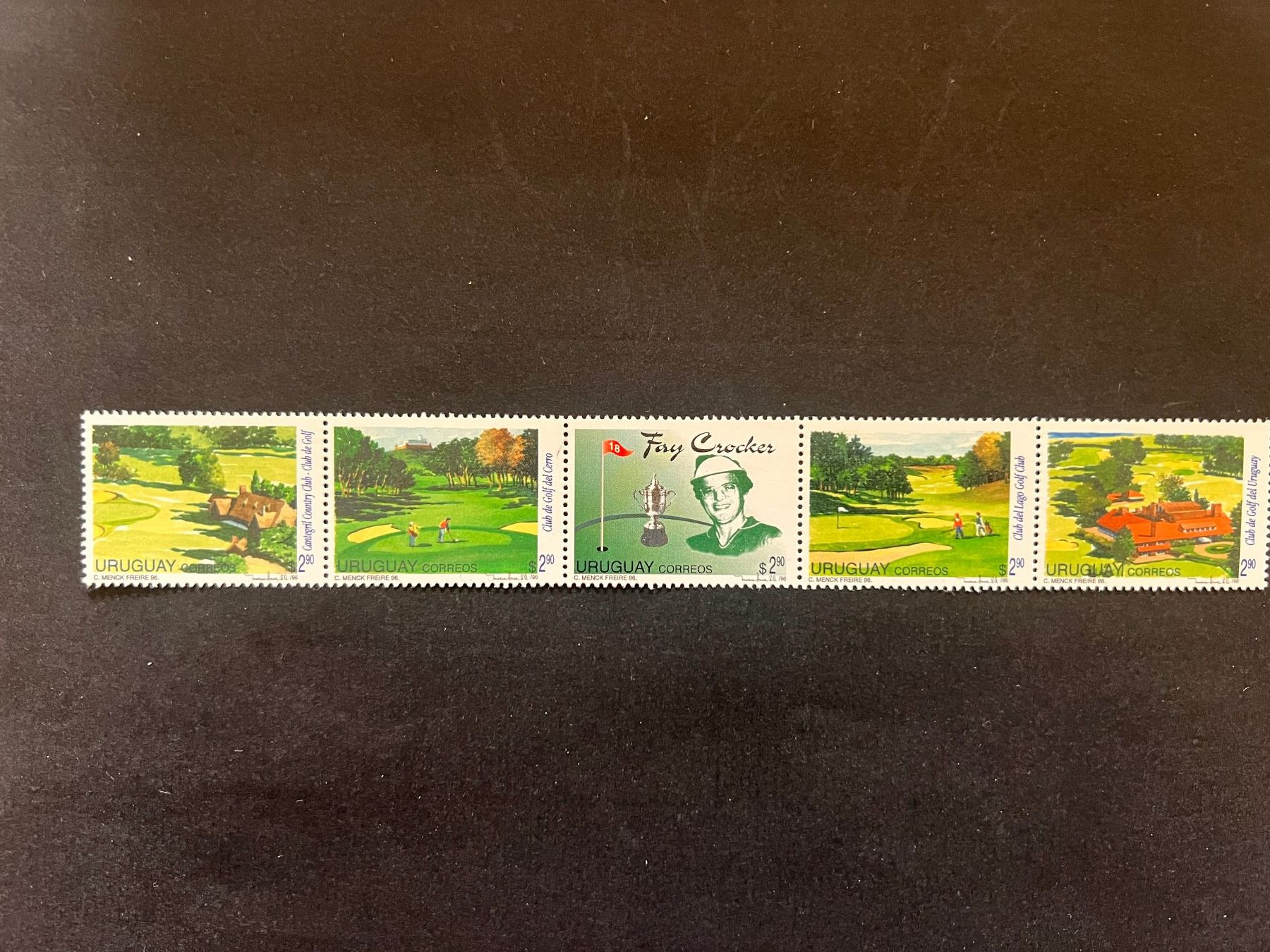 Tous les timbres: Uruguay Golf 1996 postfrisch (2109) – Neuf (Voir description) à Hinwil par Sidi4