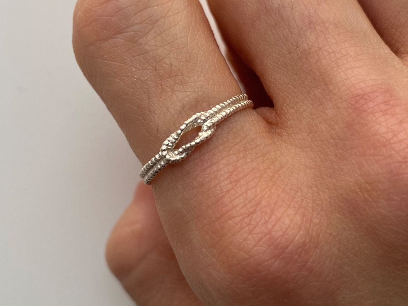 Anelli: Silber 925 Knot Ring – Nuovo (secondo la descrizione) da Givisiez venduto da dor_xb9k