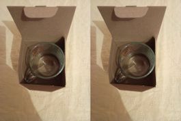 2x NESPRESSO Glas "WITH LOVE SINCE 1986"