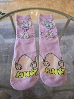 🧦 Pinky and the Brain Socken | rosa