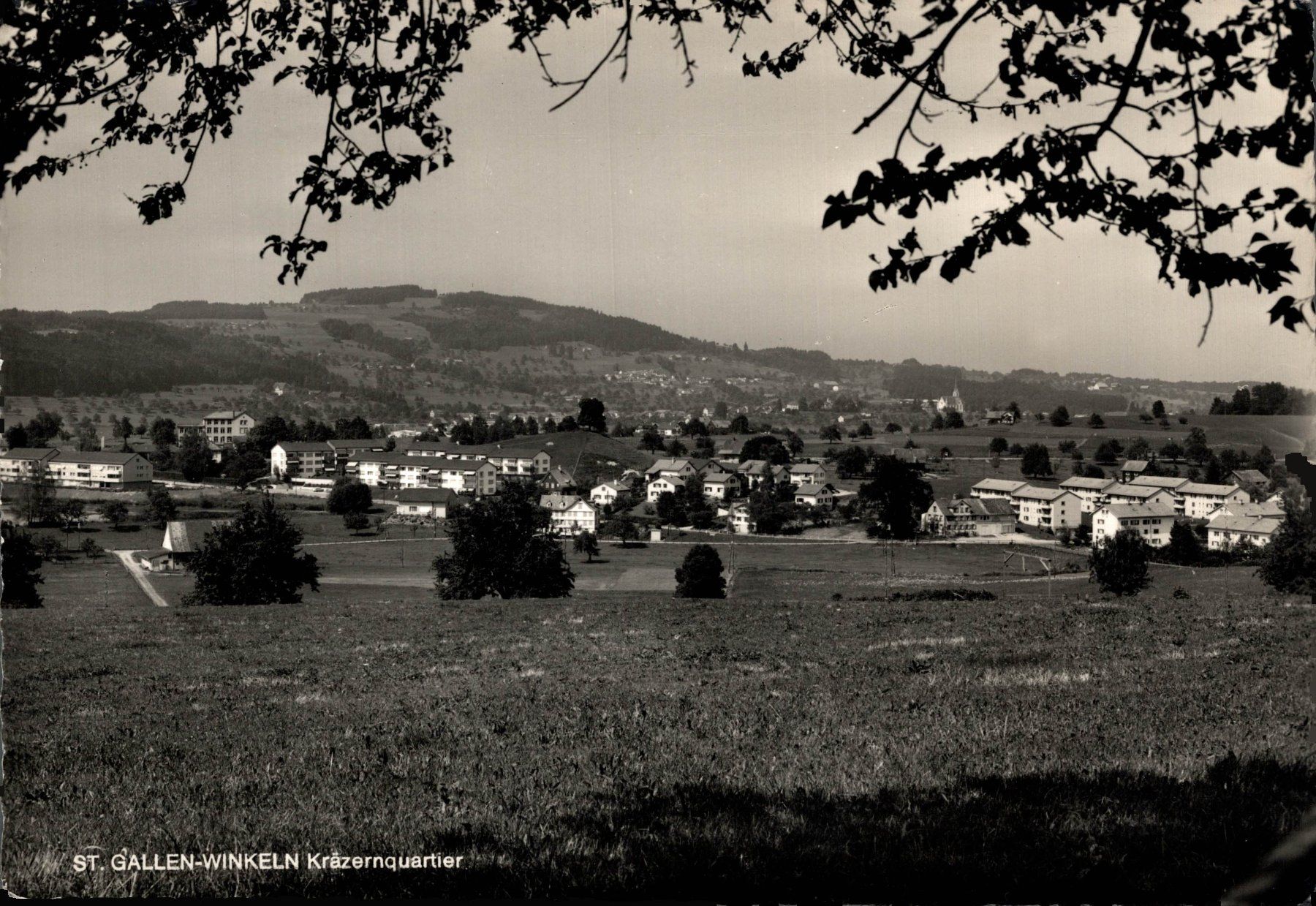 Cartes postales: St. Gallen - Winkeln. Kräzernquartier – D'occasion à Bronschhofen par Astore