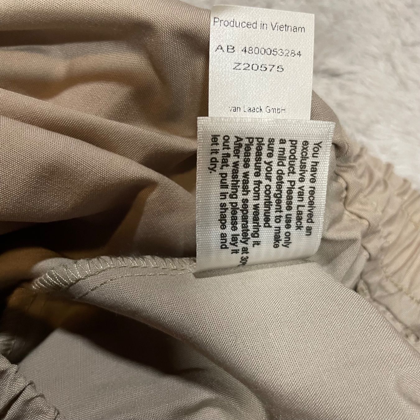 Pantaloni: Van Laack Herren Freizeithose Beige Gr. L Top Zustand – Usato da Bubikon venduto da SwissSecondLife 9