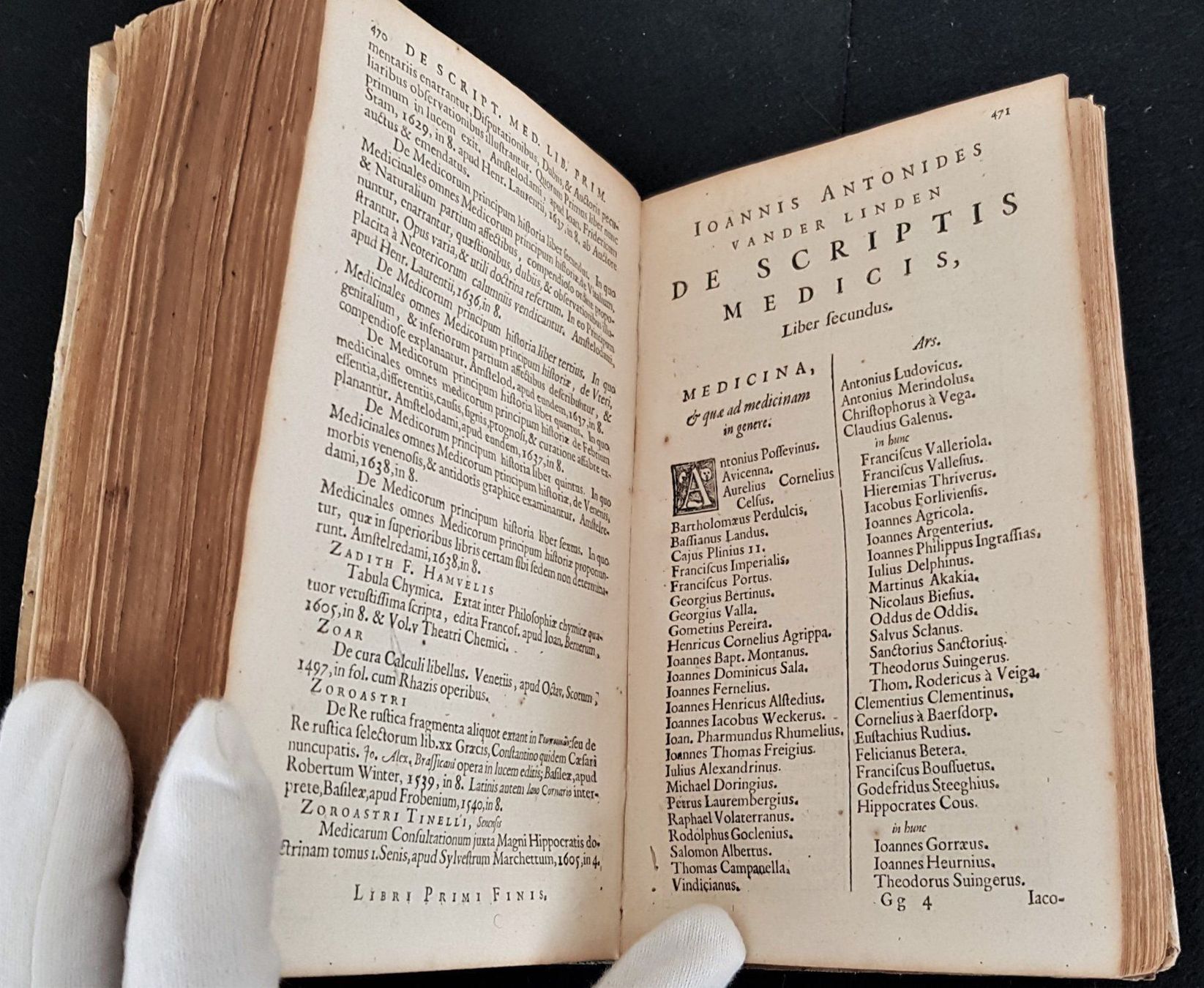 Libri: Van der Linden: De scriptis medicis, Erstausgabe von 1637 – Usato da Bourguillon venduto da Lucas111 5