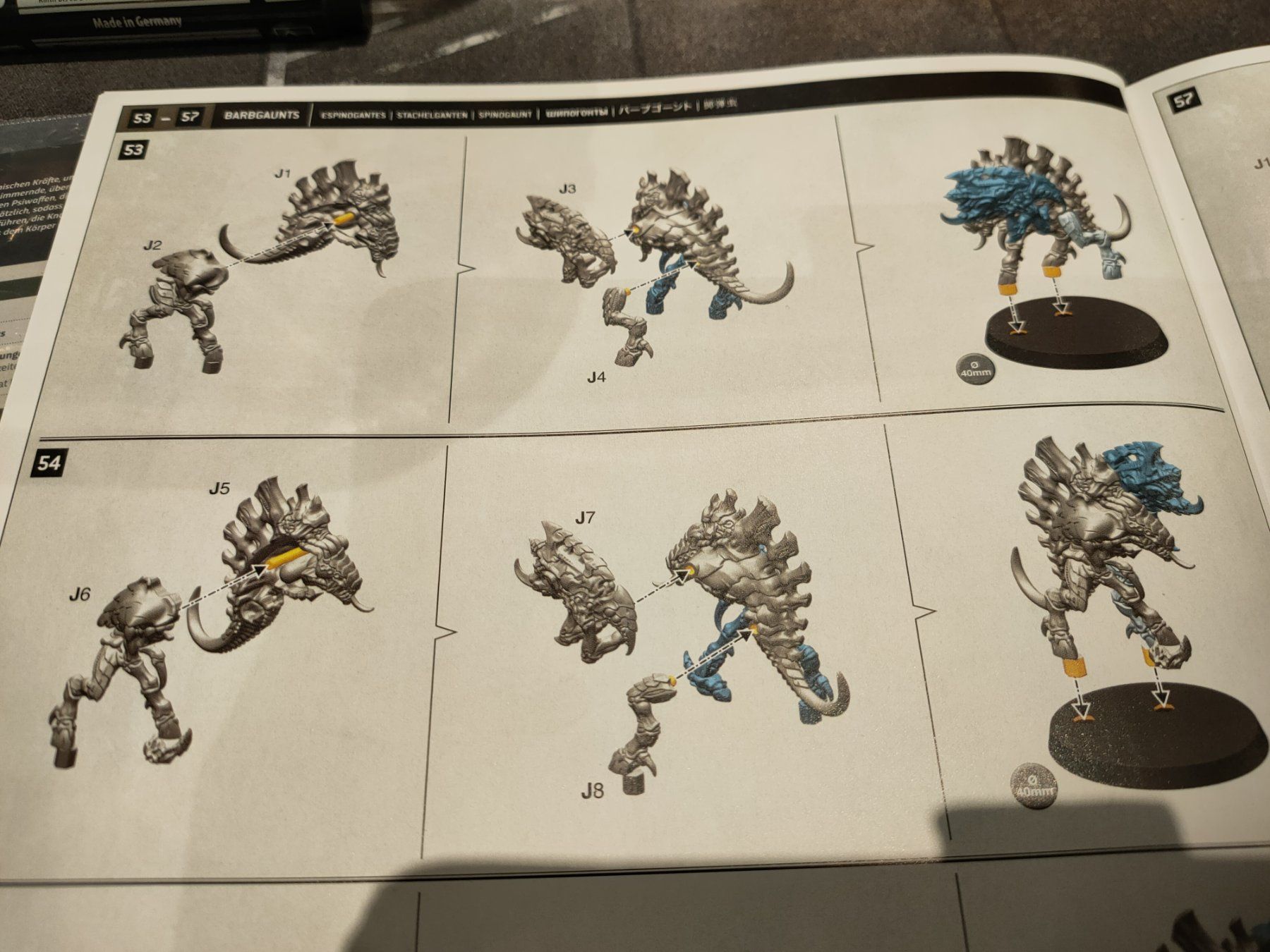 Kit di modellismo & Modellini statici: Barbgaunts der Tyraniden, Warhammer 40k – Nuovo (secondo la descrizione) da Baden venduto da Araneus 2