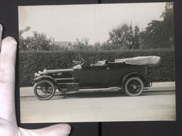 Fotografie Auto Daimler Luxus Cabriolet 