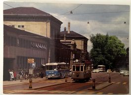 SCHAFFHAUSEN Bahnhofplatz, Tram, Bus