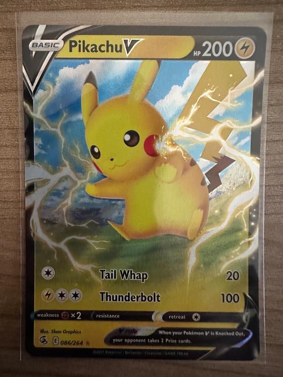 Pikachu-V (86/264), Busca de Cards