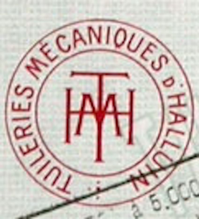 Documents: Tuileries Mécaniques d'Halluin SA, Halluin - 1927 – D'occasion à Solothurn par Sgasche 1