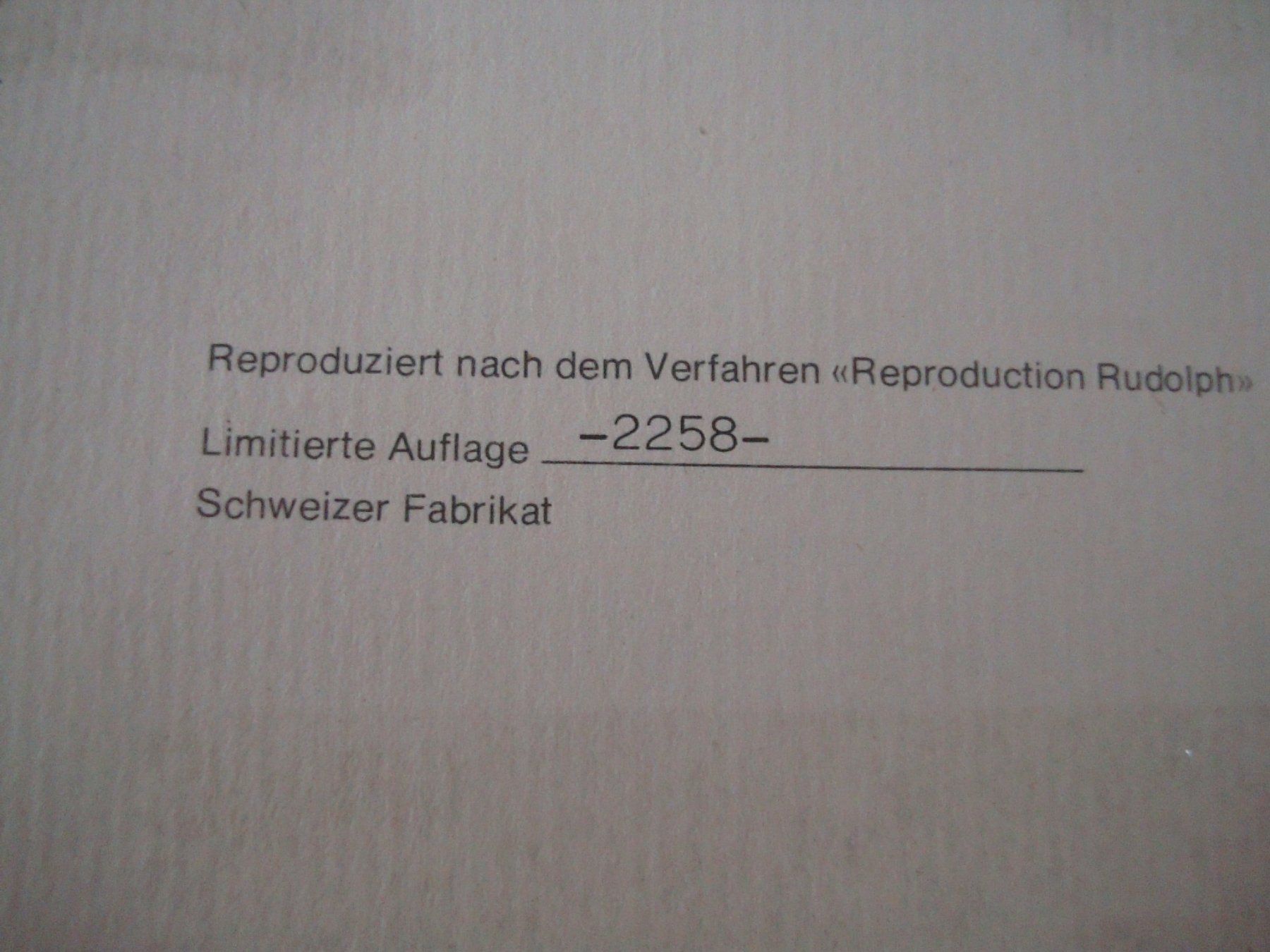 Foto & Immagini: Oelbild - Karl Stuhlmueller - REPLICA – Nuovo (secondo la descrizione) da Neuenegg venduto da flohcante 8