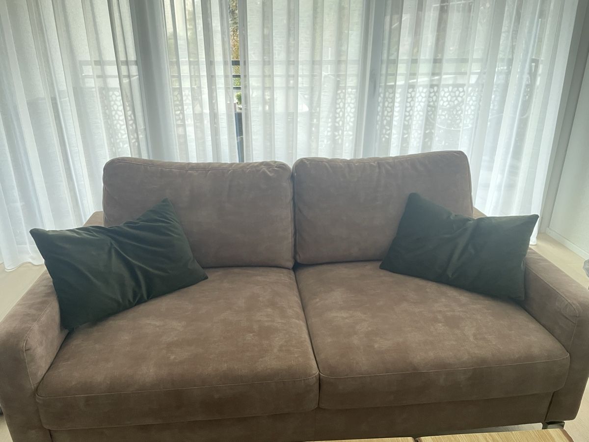 Divani: 2er & 3er Sofa Samt in gutem Zustand – Nuovo (secondo la descrizione) da Samstagern venduto da jeh_9jxl 2