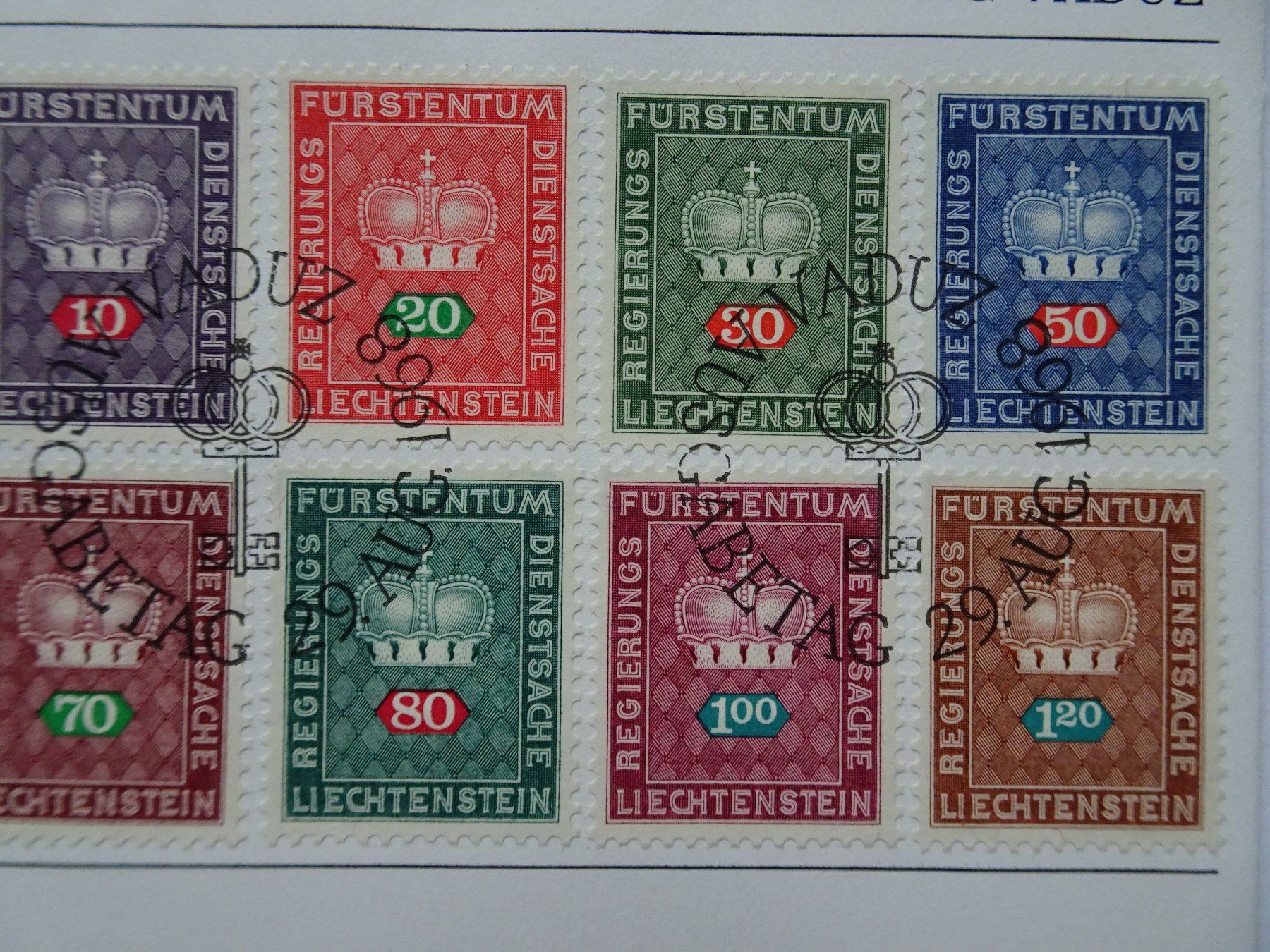 Tutti i francobolli: Dienstmarken 1968  FDC – Nuovo (secondo la descrizione) da Aadorf venduto da Chnorli-Furz 2
