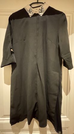 Sister Jane Embellished Collar Pleated Dress / Kleid