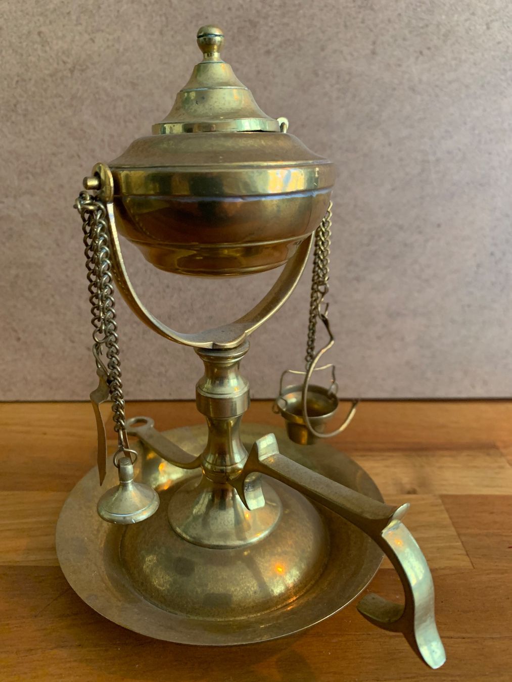 Lampade: 3 schöne alte Öllampen – Usato da Winterthur venduto da sommer_2019 3