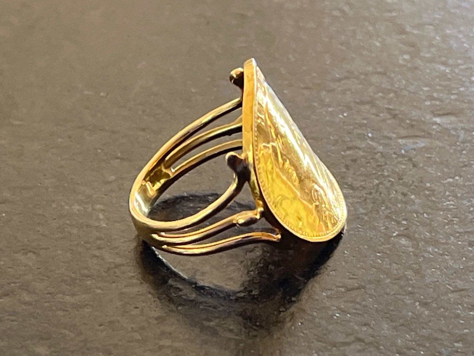 20 Franken Goldvreneli als Ring (Gebraucht) in Arzier-Le Muids für