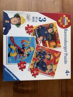 Ravensburger Puzzle Feuerwehrmann Sam 3-in-1 Set 4+