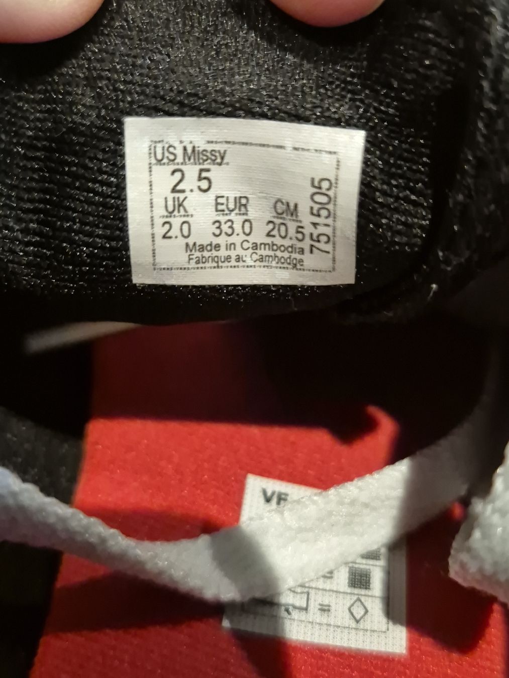 Vans Scarpe per ragazze: Vans Blumenmuster Rosa Schwarz Grösse 33 – Usato da Hörhausen venduto da mountain18 1