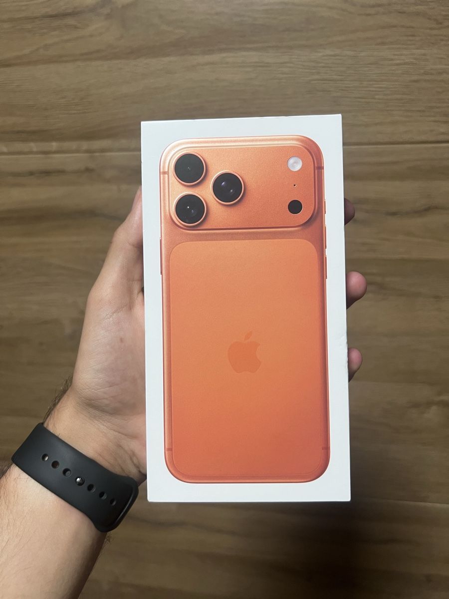 Apple Handys / Smartphones: IPhone 17 pro max 512GB Cosmic Orange – Neu und originalverpackt aus Au ZH von APlex