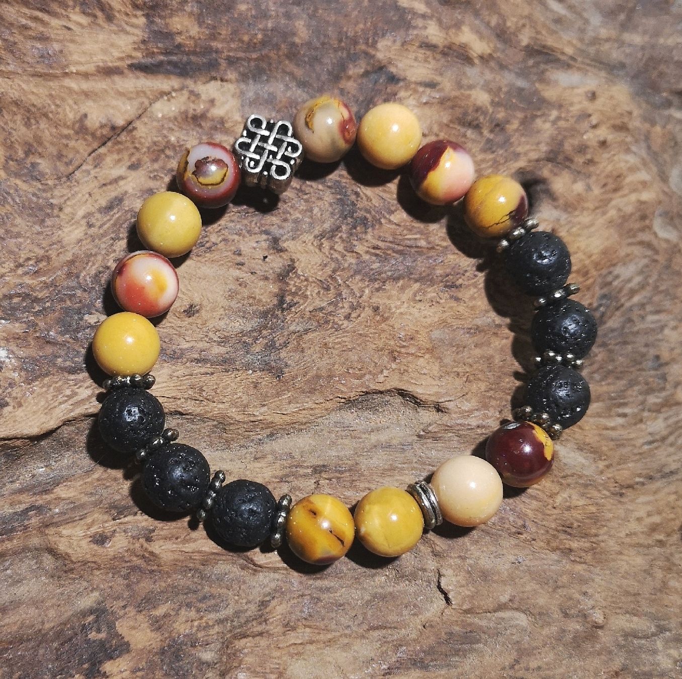 Armbänder & -reifen: Lava gelb Perlen Armk. - Spendenaktion – Neu (gemäss Beschreibung) aus Unterkulm von Nachtigall 3