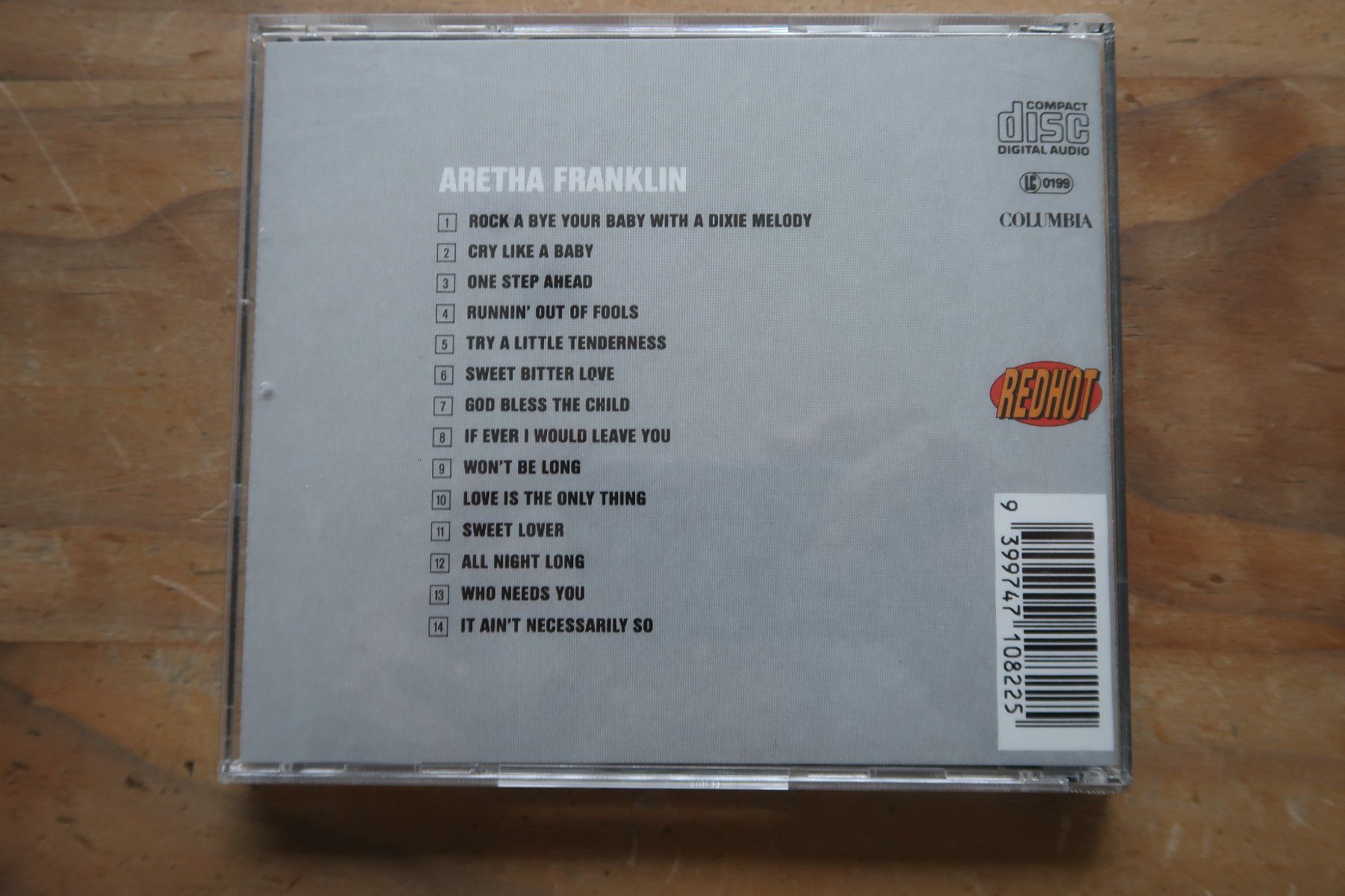 CD: ARETHA FRANKLIN - ST - CD – Usato da Basel venduto da Patiscat 1
