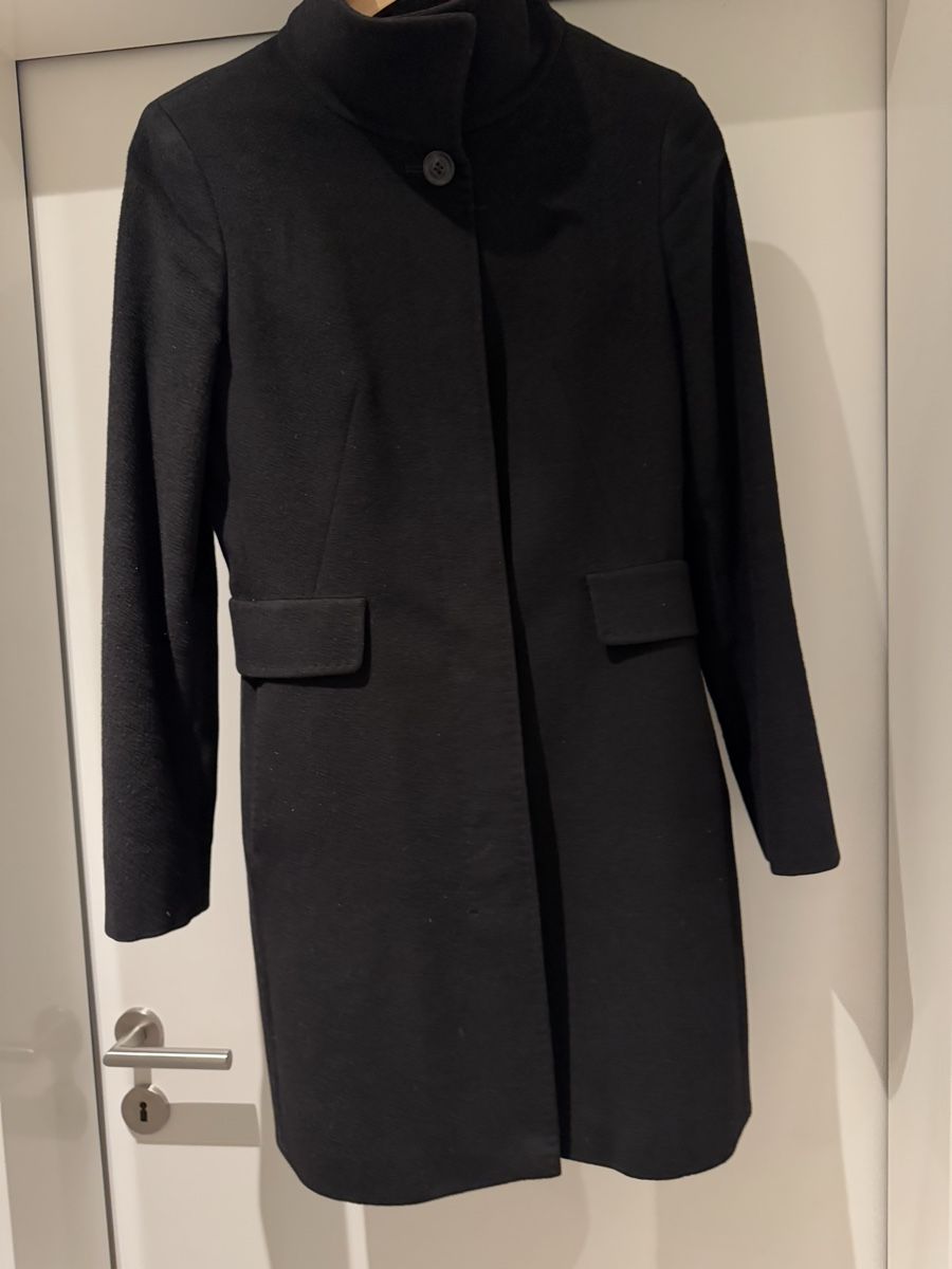 Max Mara Cappotti: MaxMara Studio Wollmantel schwarz Gr. 36 – Usato da Galgenen venduto da syl_7y9c 4