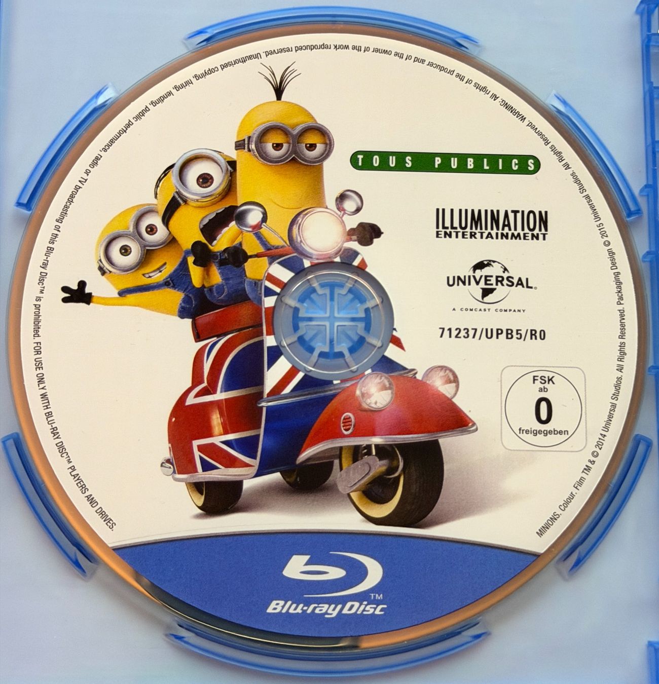 Tous les DVDs: Les Minions (2015) - Blu-ray – D'occasion à Semsales par __Florian__ 3