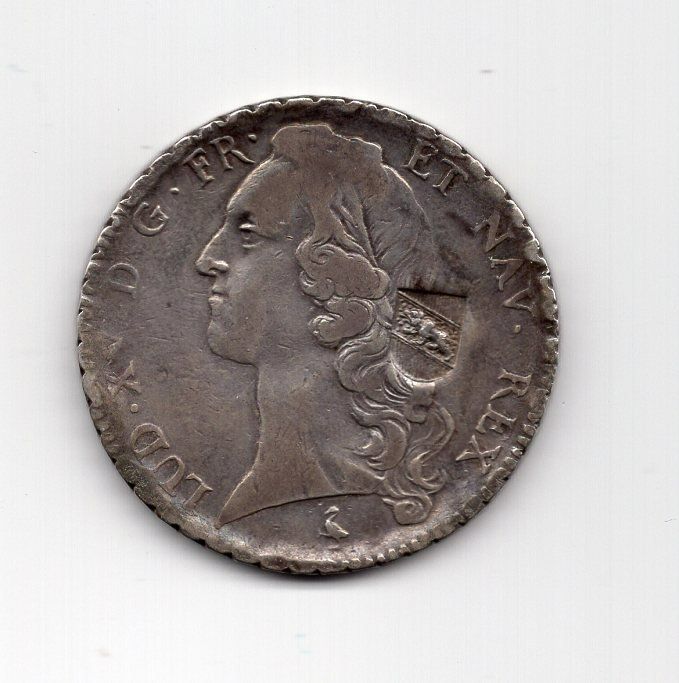 Alle Münzen: (1701) Bern Ecu, 1769 mit Gegenstempel – Gebraucht aus Rüthi (Rheintal) von erdnuessli1