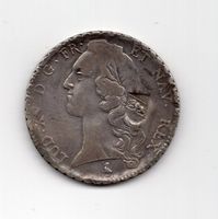 (1701) Bern Ecu, 1769 mit Gegenstempel