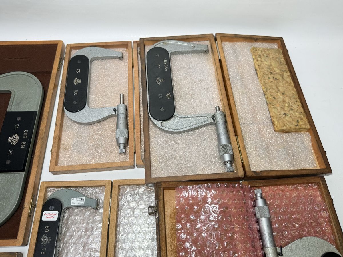Misurare: Bügelmessschrauben Set Mikrometer Aussenmikrometer – Usato da Boswil venduto da ABLagerBoswil 5