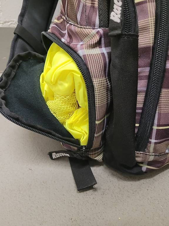 Zaini: Schulrucksack Racoon mit Regenhülle – Usato da Münchenbuchsee venduto da Lightning11 2