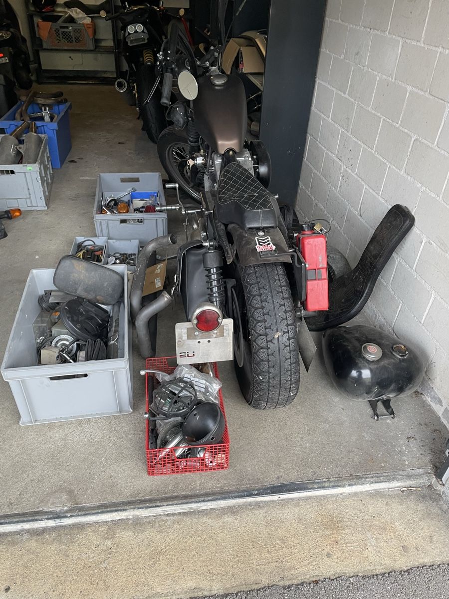 Harley-Davidson Chopper: Harley-Davidson XLH 1100  Jg. 87 – Usato da Safenwil venduto da bsa67 6
