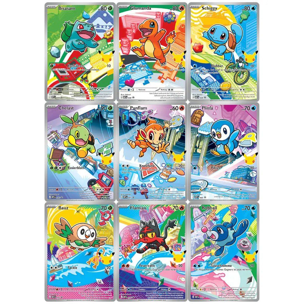 Pokémon Sammelbilder & Trading cards: Pokémon Erste Partner Illustrations Kollektion Serie 1 - DE – Neu und originalverpackt aus Gossau SG von Bummelz 6