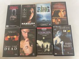 Horror - Thriller 8 VHS