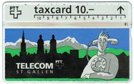 Taxcard 307L_05707 Telecom St. Gallen gebraucht
