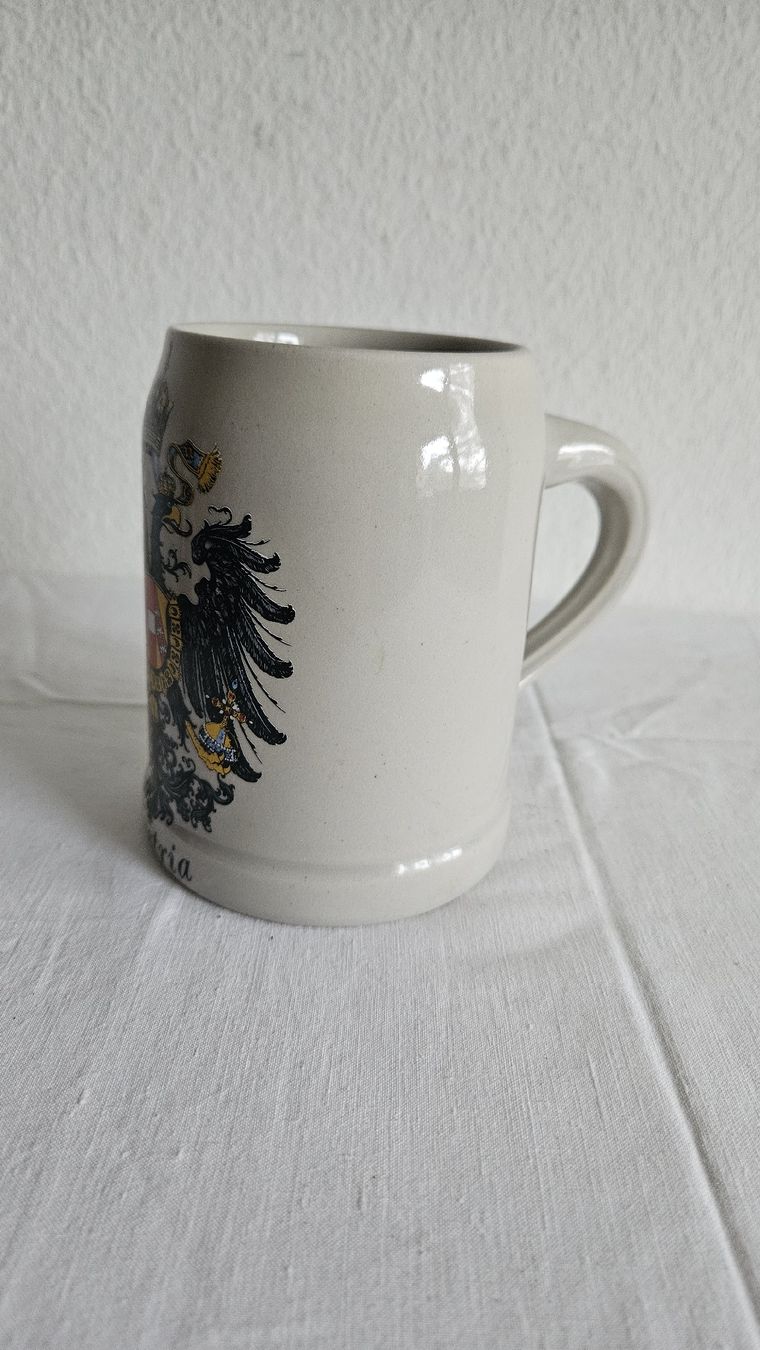 Tutte le decorazioni: Antikes  Austria Bierkrug Handarbeit – Usato da Ettingen venduto da samiba 2